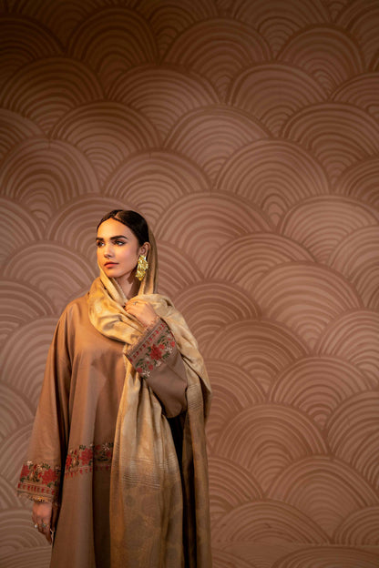 Nishat Linen - 3 Piece - Embroidered Suit - PW23-100
