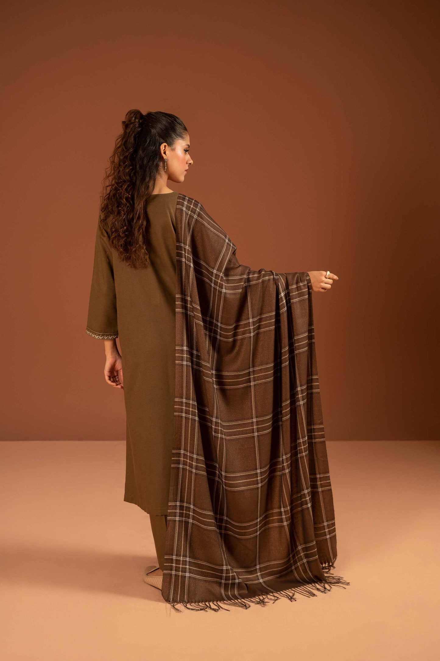 Nishat Linen - 3 Piece - Embroidered Suit - PW23-102