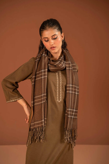 Nishat Linen - 3 Piece - Embroidered Suit - PW23-102