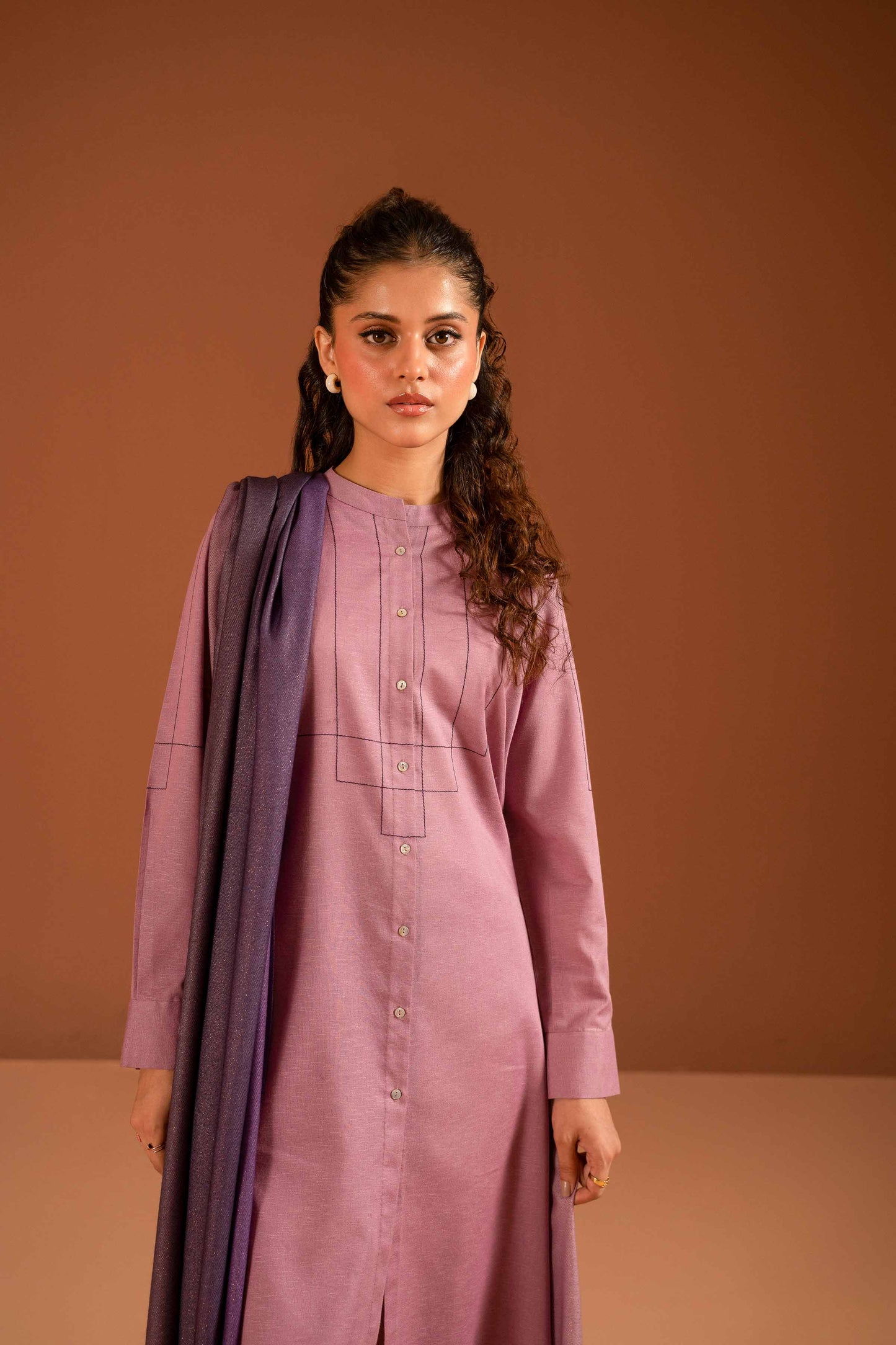 Nishat Linen - 3 Piece - Basic Suit - PW23-105