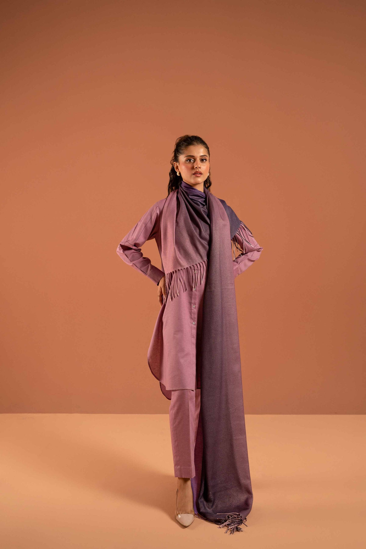 Nishat Linen - 3 Piece - Basic Suit - PW23-105