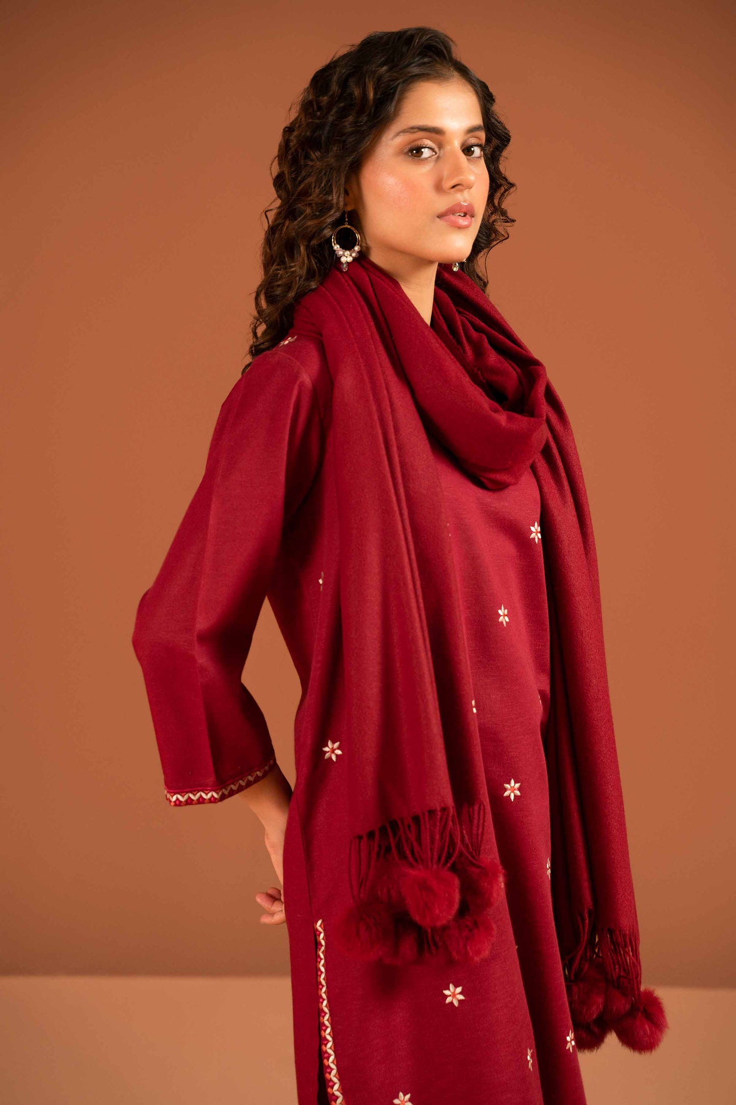 Nishat Linen - 3 Piece - Embroidered Suit - PW23-106