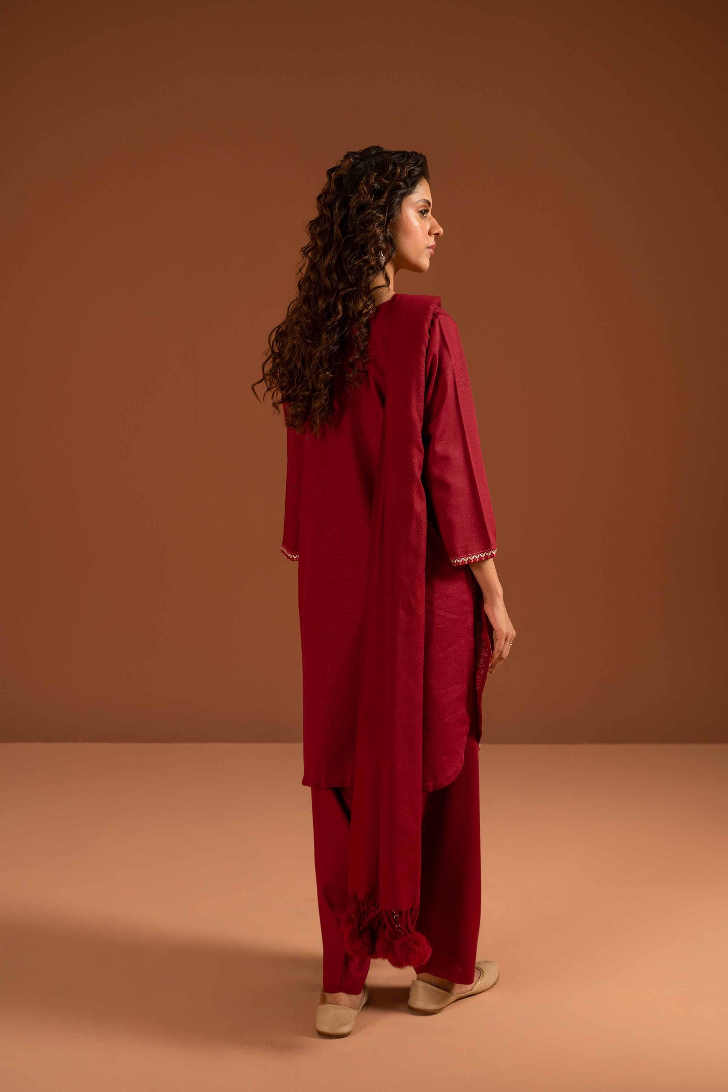 Nishat Linen - 3 Piece - Embroidered Suit - PW23-106