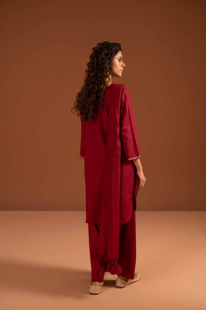 Nishat Linen - 3 Piece - Embroidered Suit - PW23-106