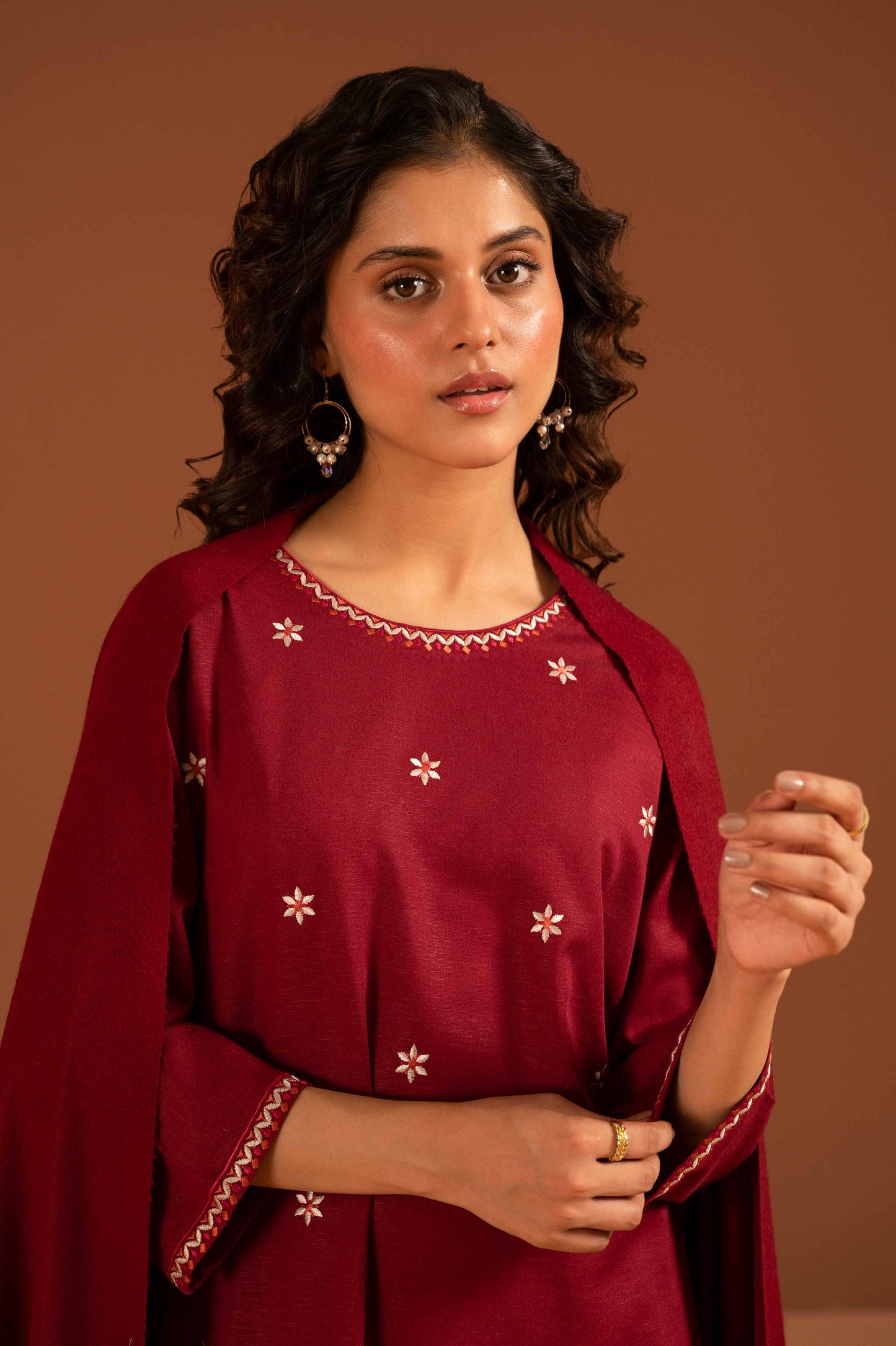 Nishat Linen - 3 Piece - Embroidered Suit - PW23-106