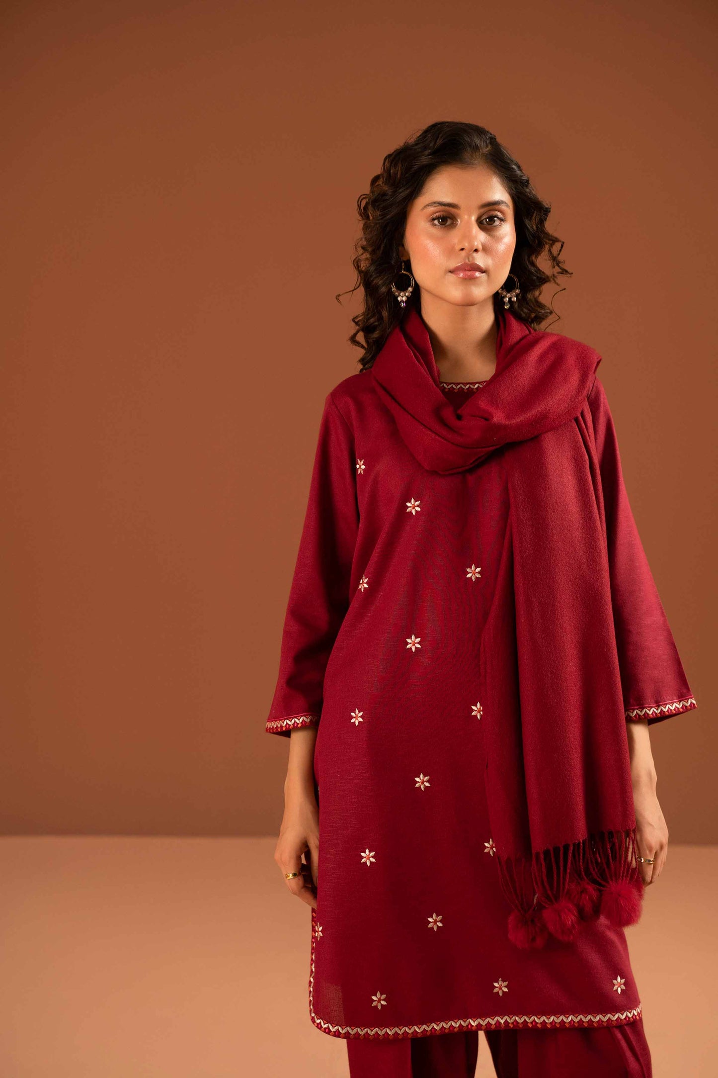 Nishat Linen - 3 Piece - Embroidered Suit - PW23-106