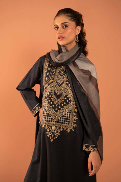 Nishat Linen - 3 Piece - Embroidered Suit - PW23-110