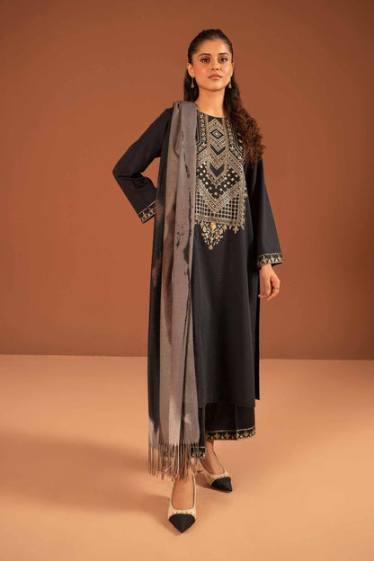 Nishat Linen - 3 Piece - Embroidered Suit - PW23-110