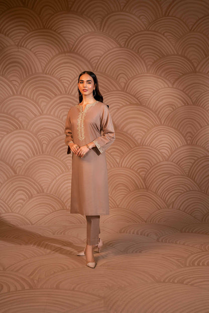 Nishat Linen - 2 Piece - Embroidered Suit - PW23-112
