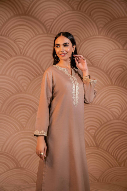 Nishat Linen - 2 Piece - Embroidered Suit - PW23-112