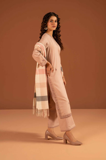 Nishat Linen - 3 Piece - Embroidered Suit - PW23-113
