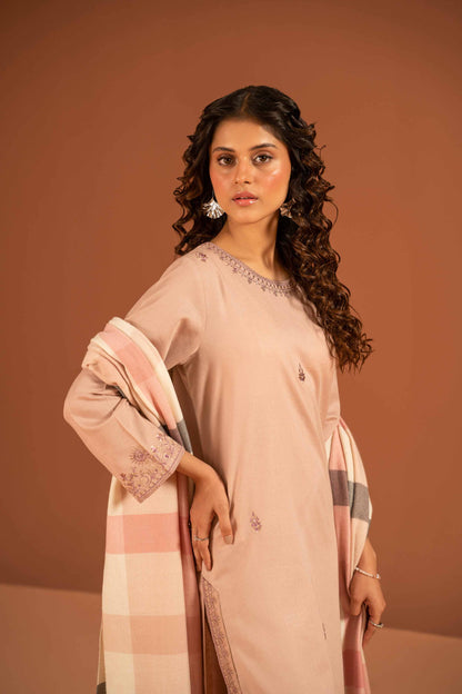 Nishat Linen - 3 Piece - Embroidered Suit - PW23-113
