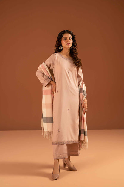 Nishat Linen - 3 Piece - Embroidered Suit - PW23-113