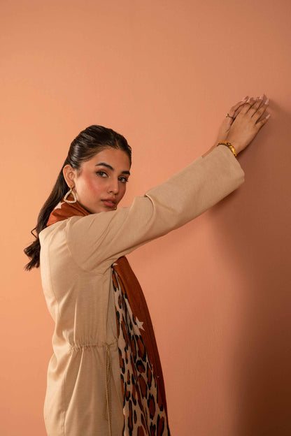 Nishat Linen - 3 Piece - Embroidered Suit - PW23-114