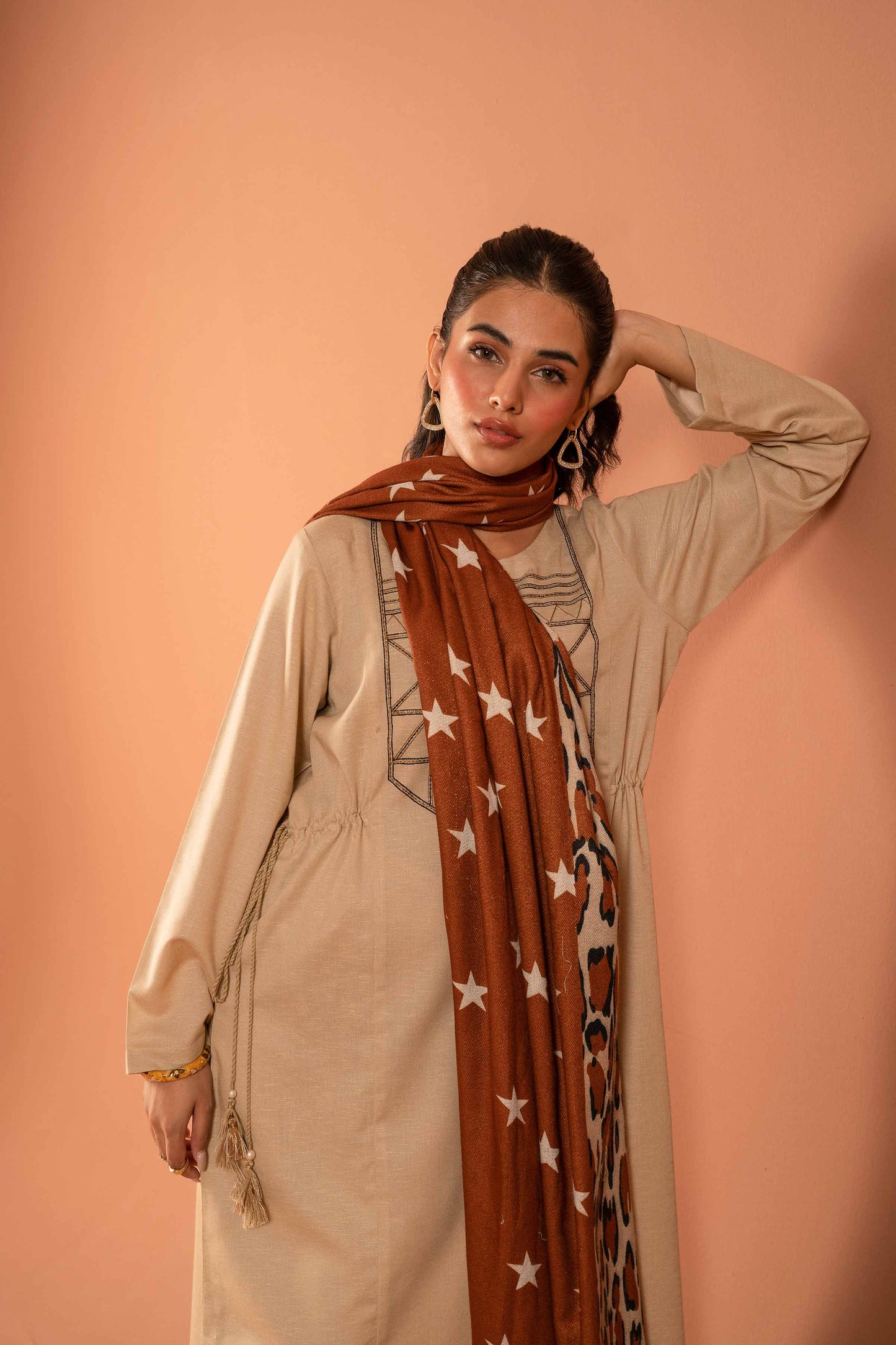 Nishat Linen - 3 Piece - Embroidered Suit - PW23-114
