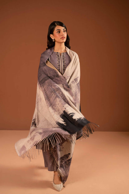 Nishat Linen - 3 Piece - Embroidered Suit - PW23-115
