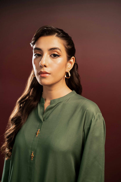 Nishat Linen - 2 Piece - Basic Suit - PW23-118