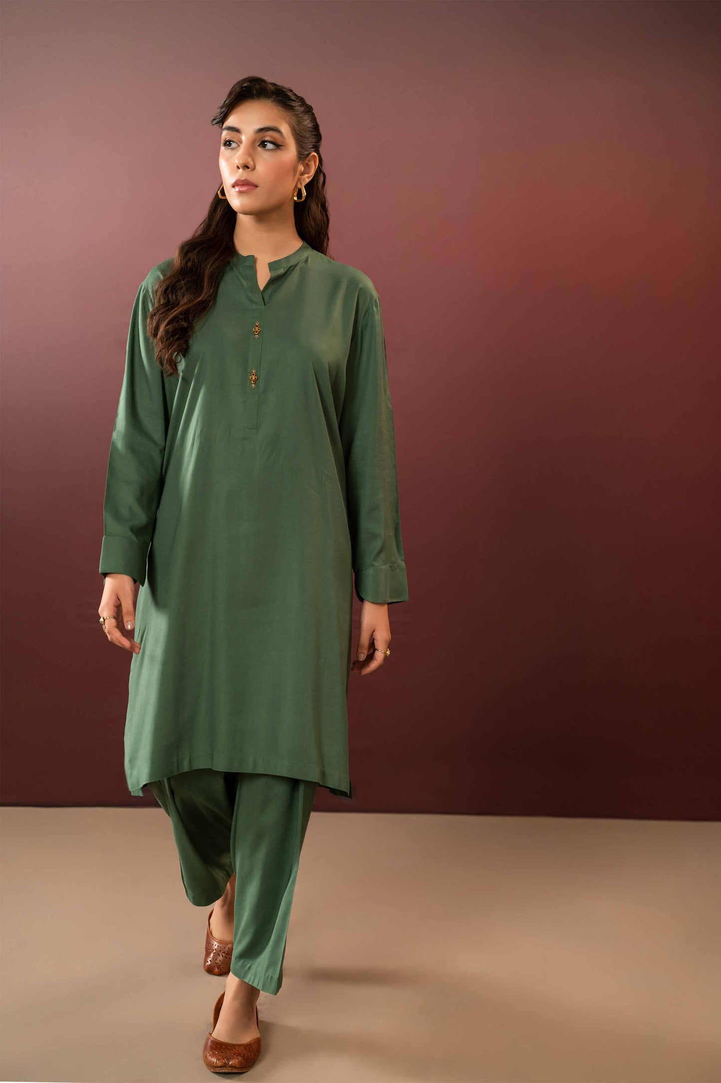 Nishat Linen - 2 Piece - Basic Suit - PW23-118