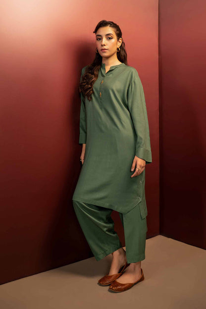 Nishat Linen - 2 Piece - Basic Suit - PW23-118