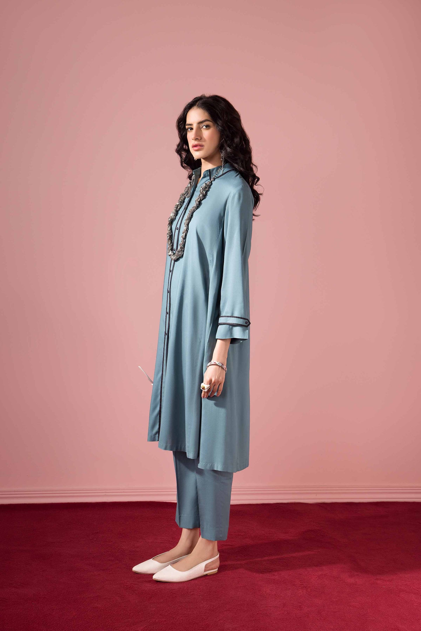 Nishat Linen - 2 Piece - Basic Suit - PW23-119