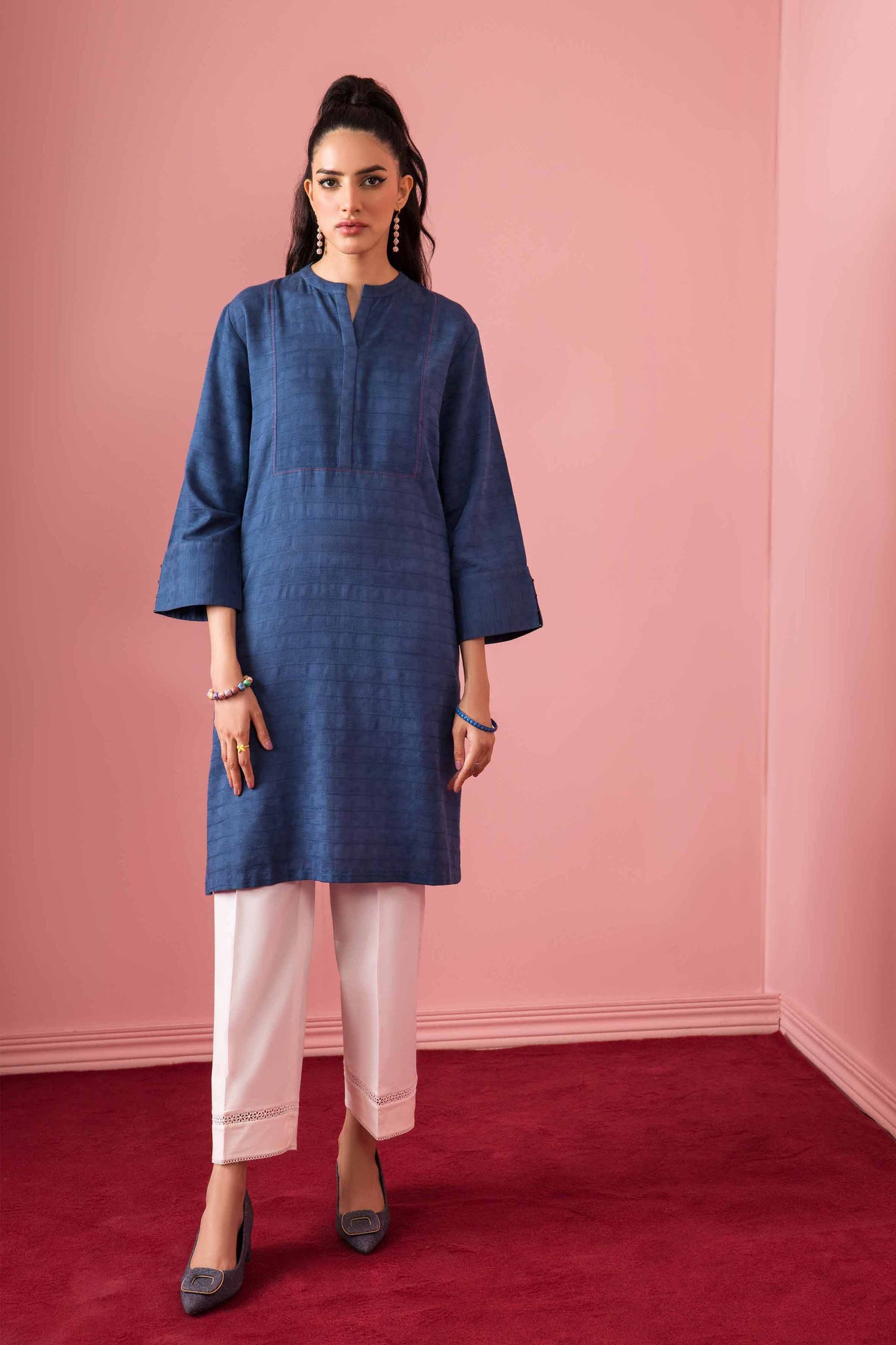 Nishat Linen - Basic Shirt - PW23-120