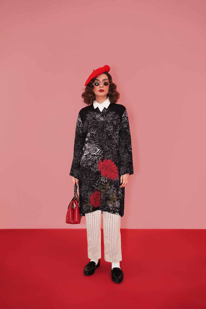 Nishat Linen - Printed Shirt - PW23-121