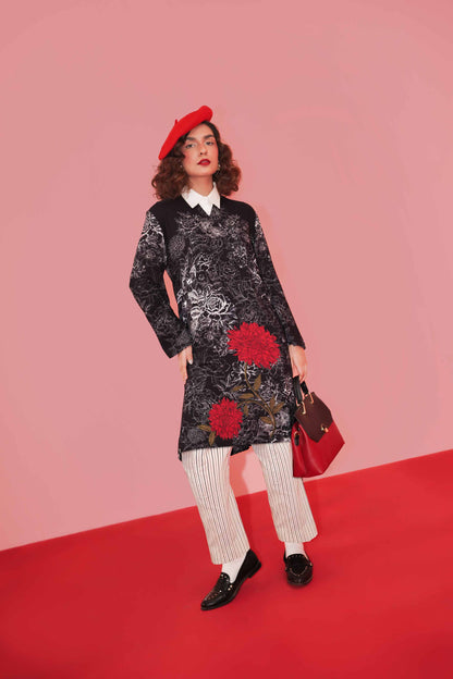 Nishat Linen - Printed Shirt - PW23-121