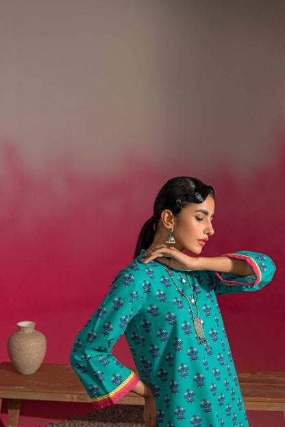 Nishat Linen - Printed Shirt - PW23-122