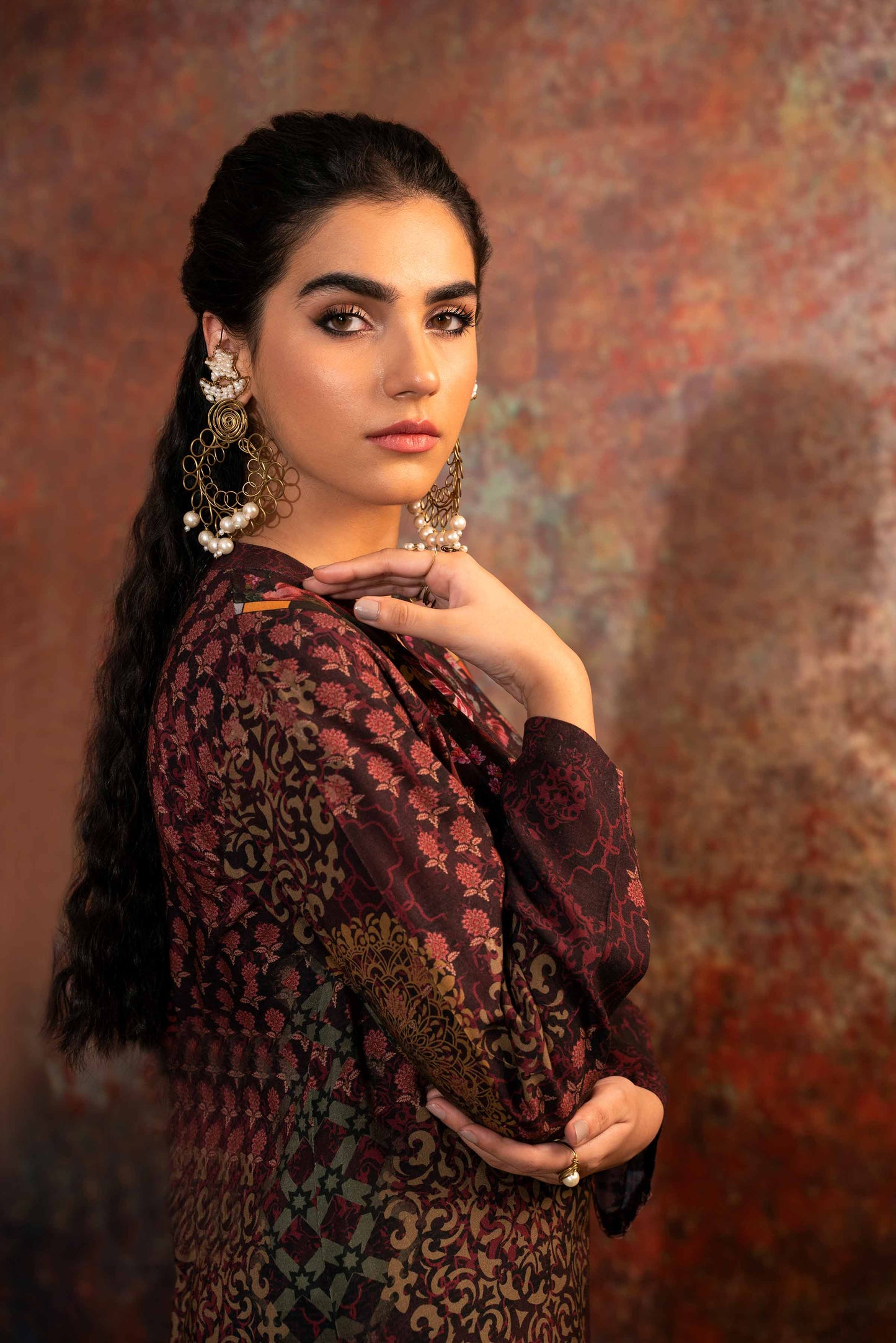 Nishat Linen - Printed Shirt - PW23-124