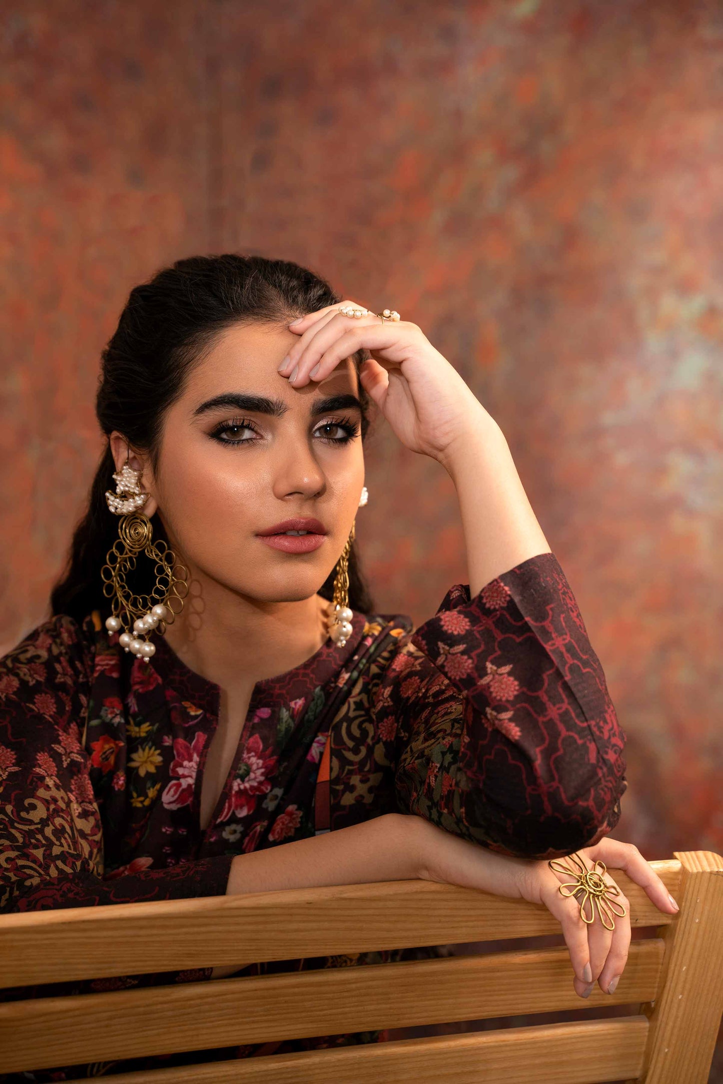 Nishat Linen - Printed Shirt - PW23-124