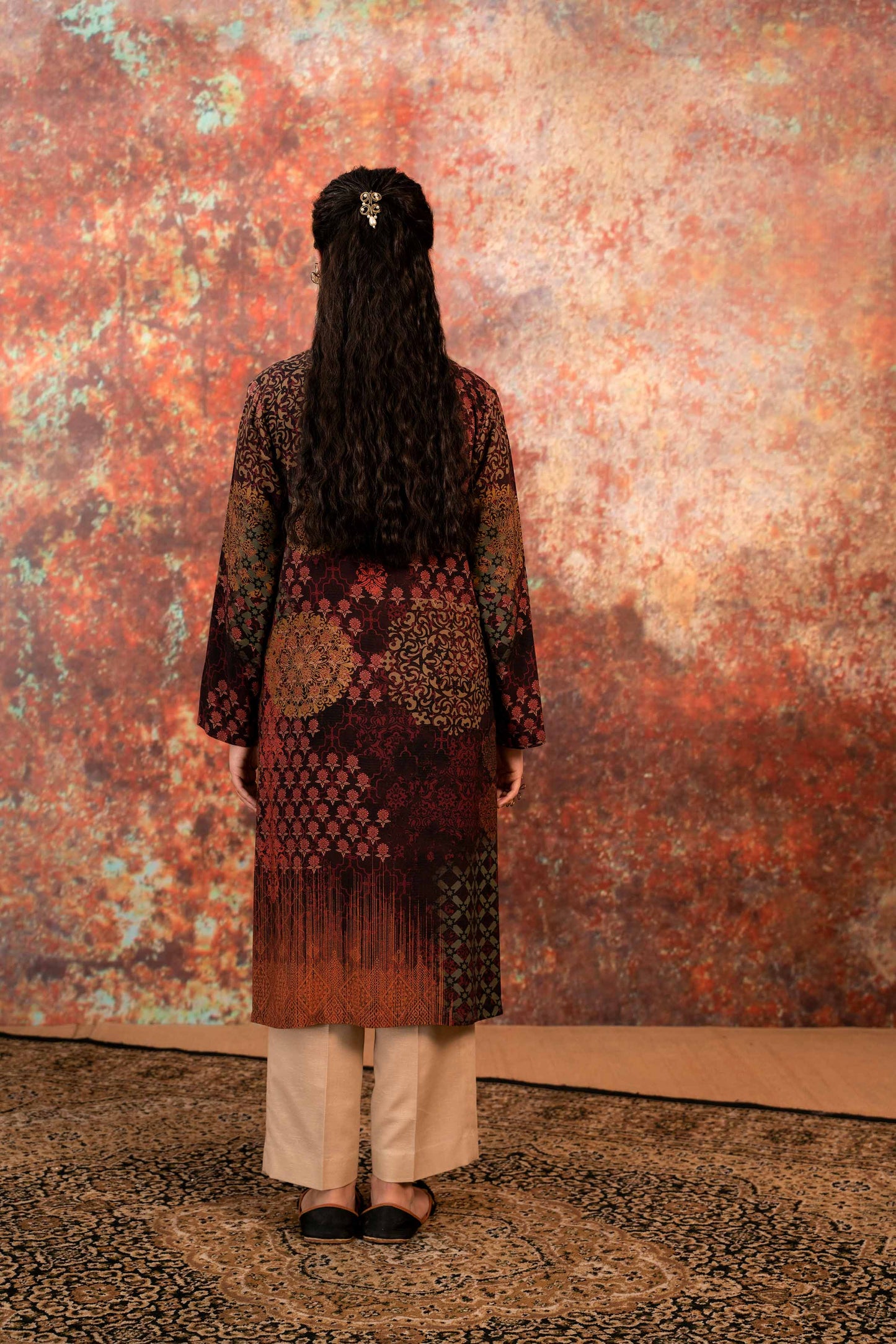 Nishat Linen - Printed Shirt - PW23-124