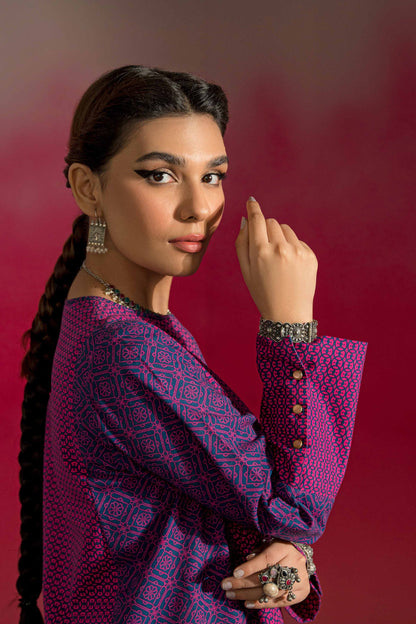 Nishat Linen - Printed Shirt - PW23-126