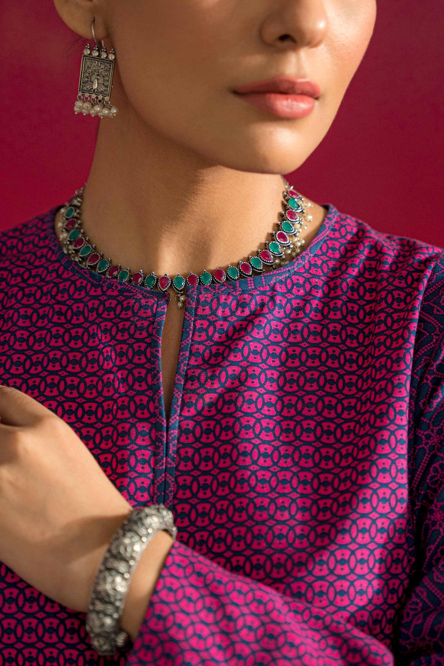 Nishat Linen - Printed Shirt - PW23-126