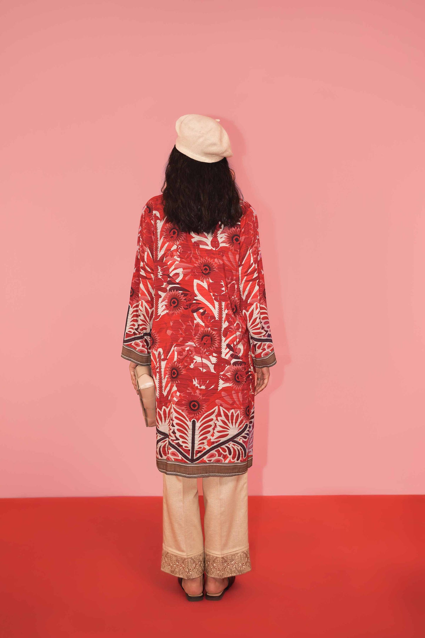 Nishat Linen - Printed Shirt - PW23-128