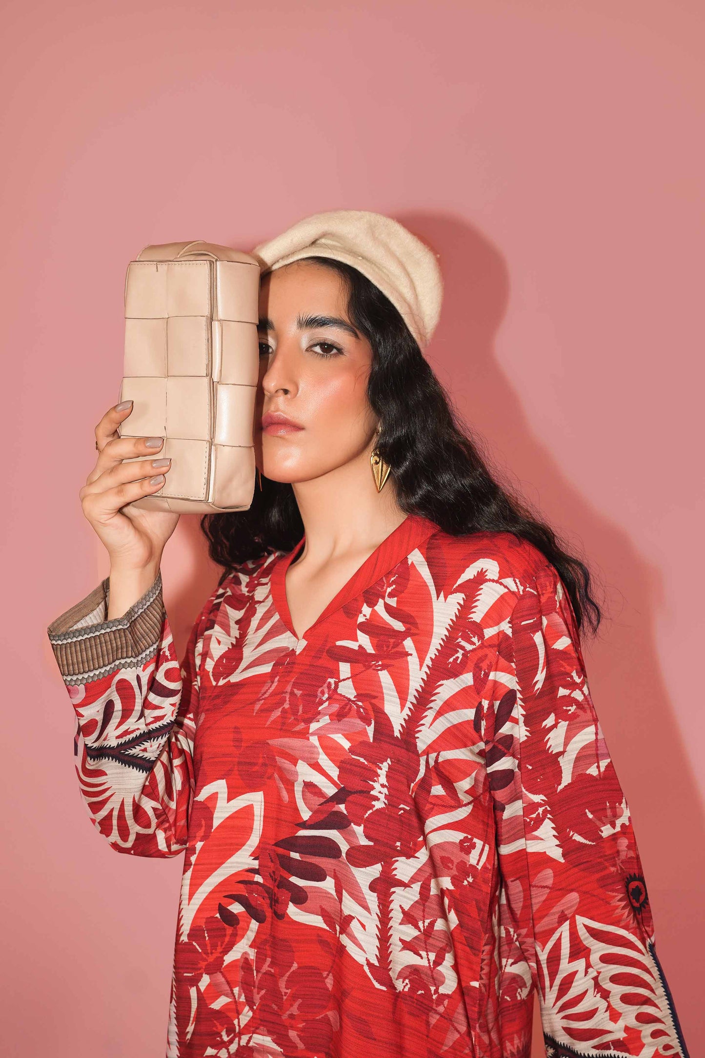 Nishat Linen - Printed Shirt - PW23-128