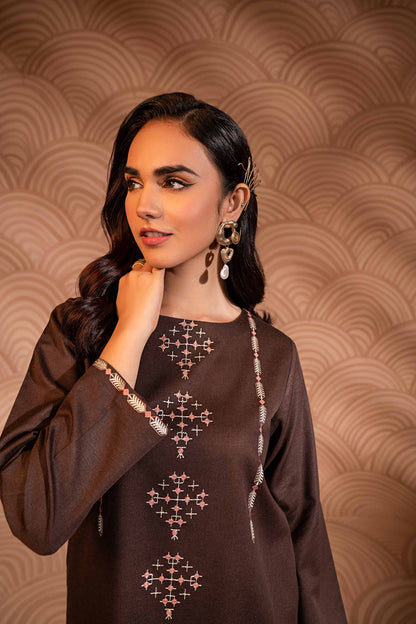 Nishat Linen - 2 Piece - Embroidered Suit - PW23-13