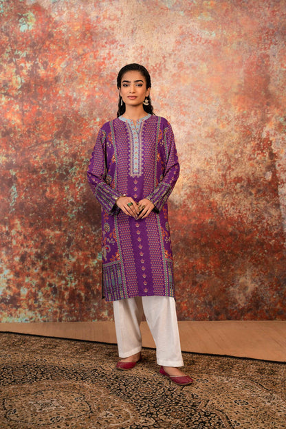 Nishat Linen - Printed Shirt - PW23-130