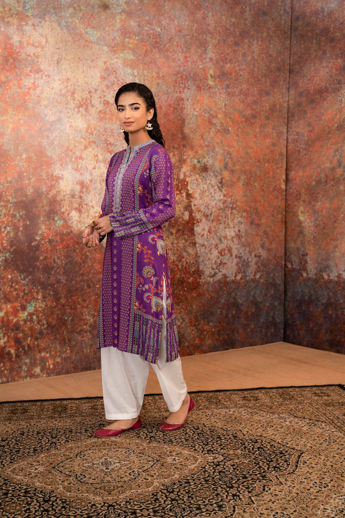 Nishat Linen - Printed Shirt - PW23-130