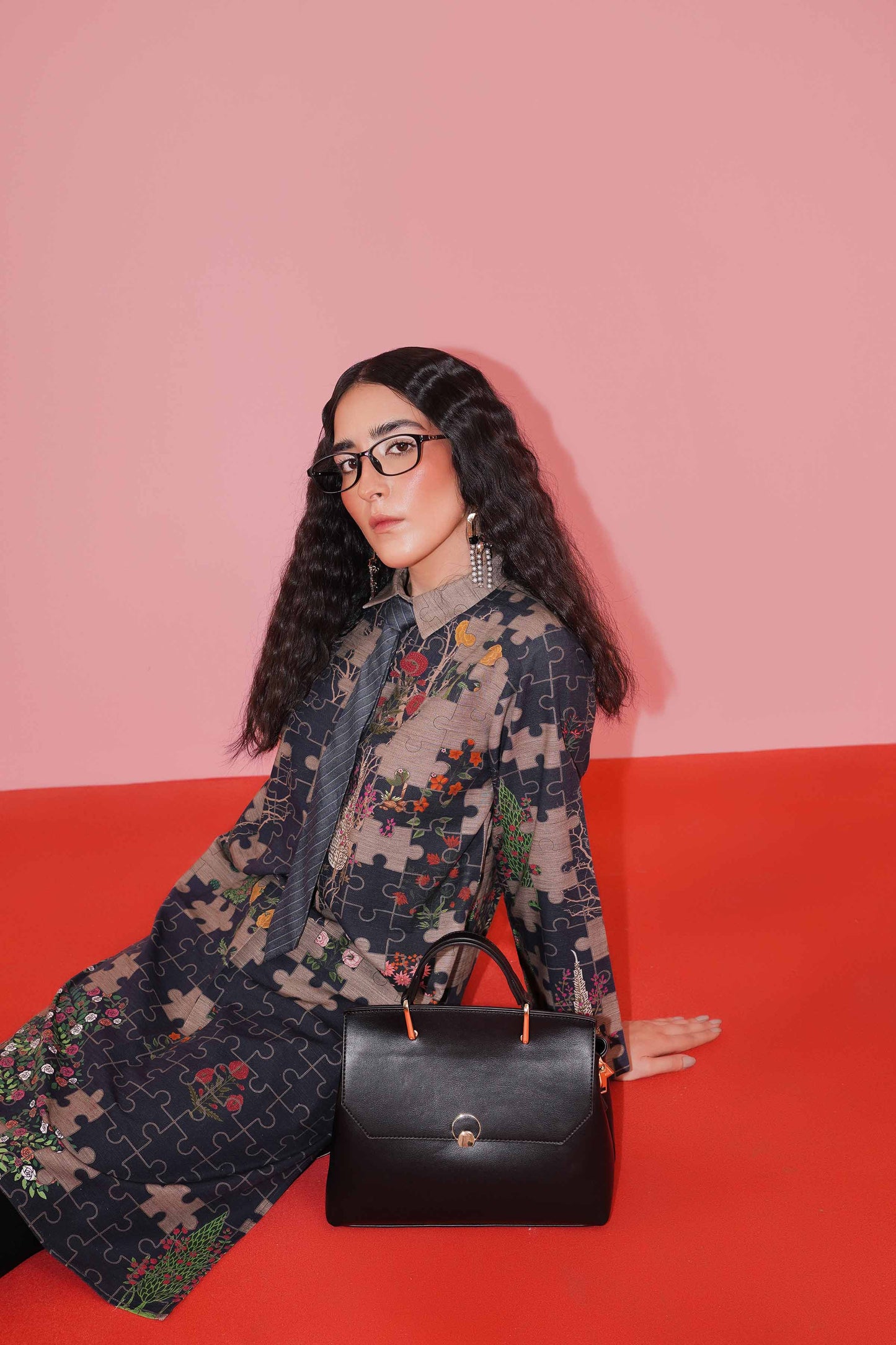 Nishat Linen - Printed Shirt - PW23-134