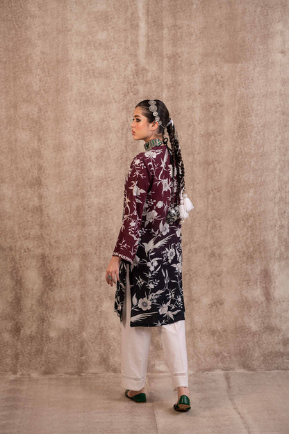 Nishat Linen - Printed Shirt - PW23-135