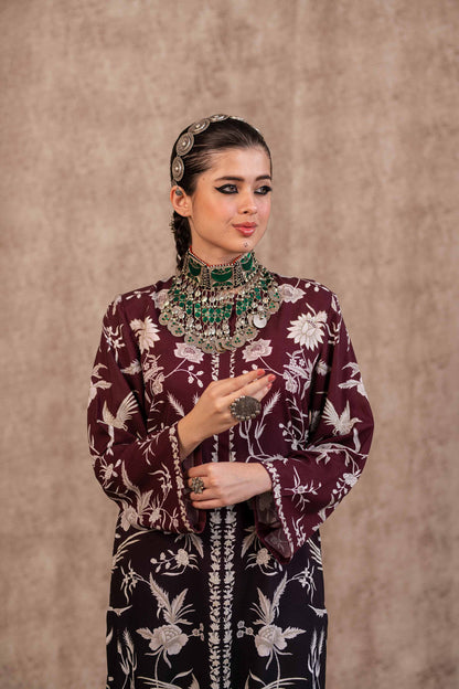 Nishat Linen - Printed Shirt - PW23-135