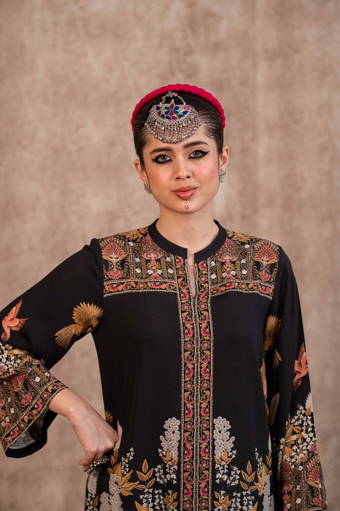Nishat Linen - Printed Shirt - PW23-138