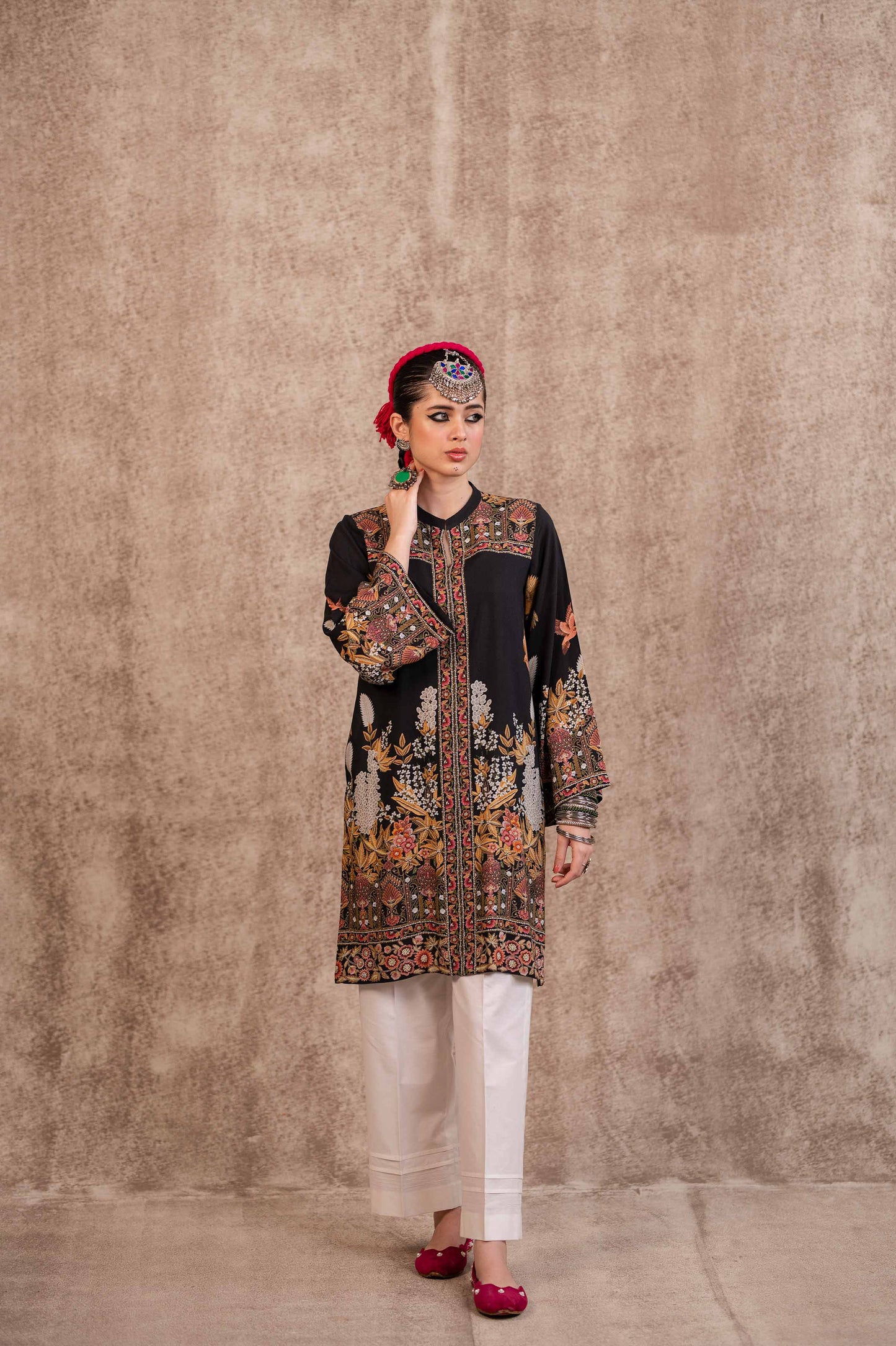 Nishat Linen - Printed Shirt - PW23-138