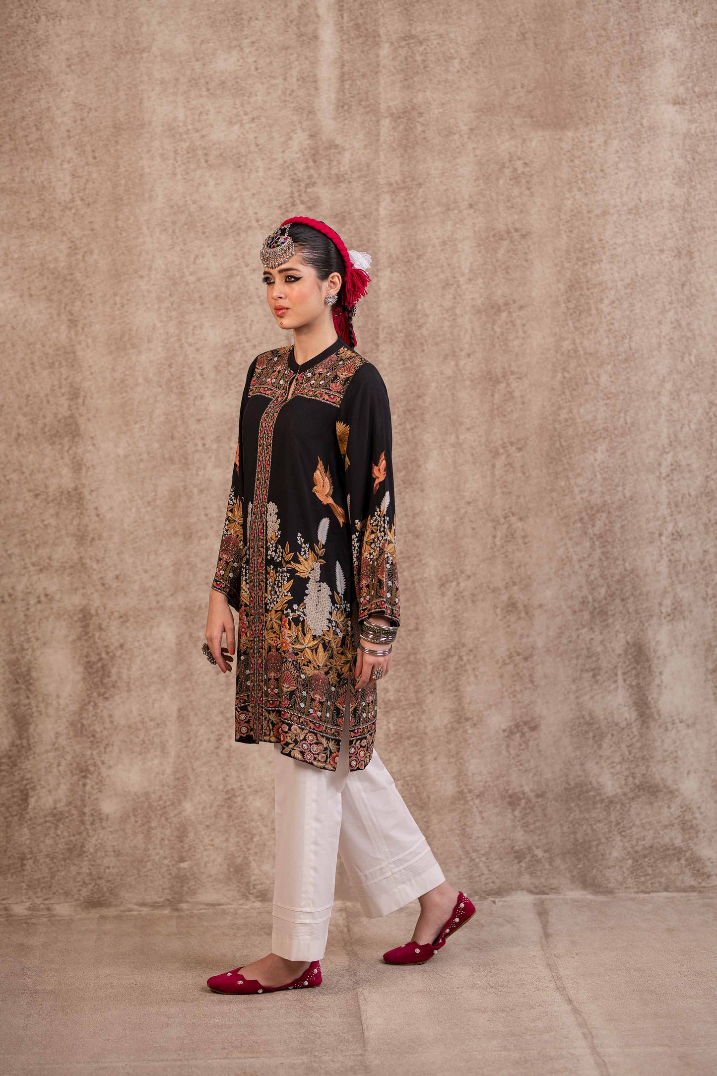 Nishat Linen - Printed Shirt - PW23-138