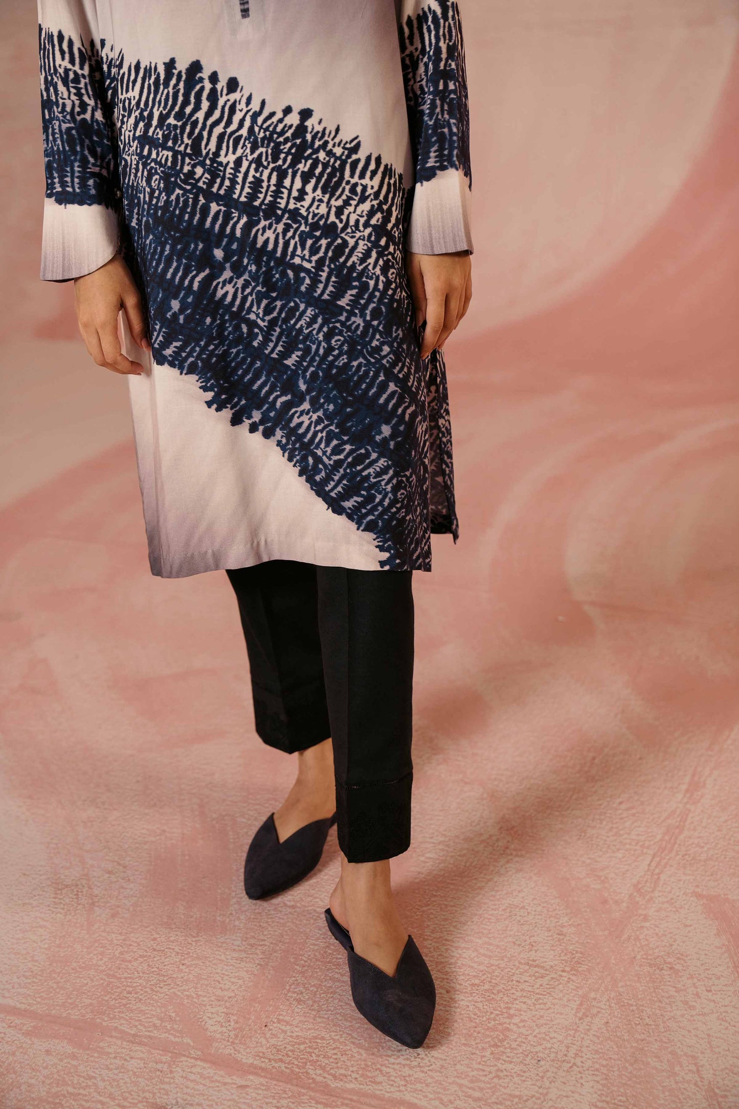 Nishat Linen - Printed Shirt - PW23-139