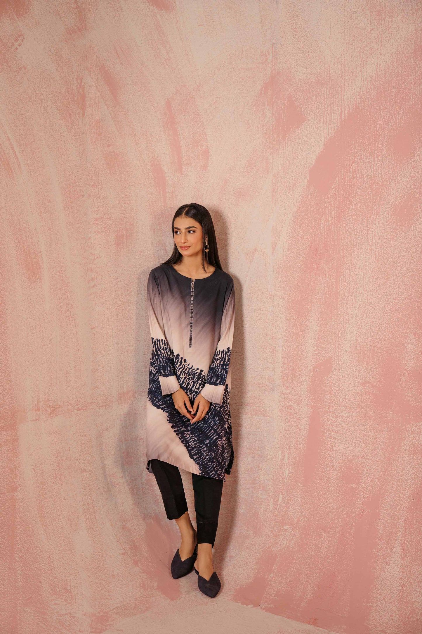 Nishat Linen - Printed Shirt - PW23-139