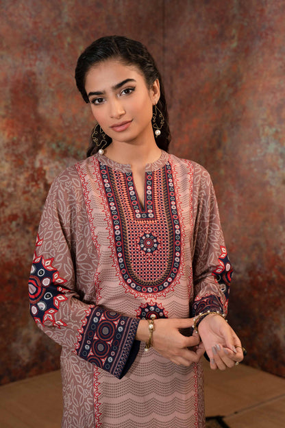 Nishat Linen - Printed Shirt - PW23-140