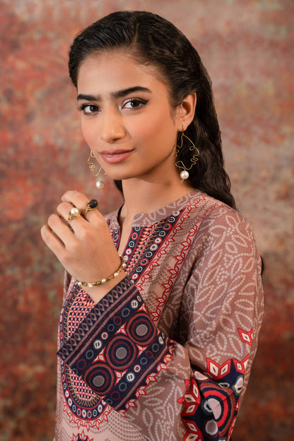 Nishat Linen - Printed Shirt - PW23-140