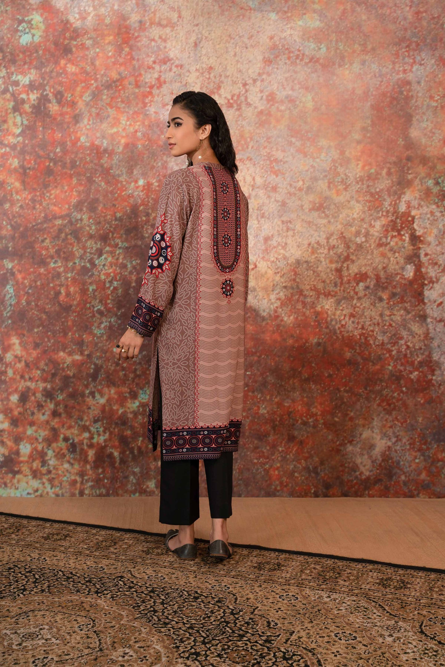 Nishat Linen - Printed Shirt - PW23-140