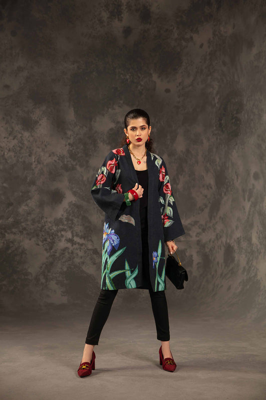 Nishat Linen - Printed Jacket - PW23-144